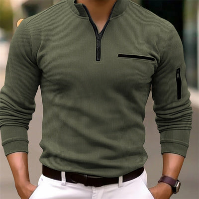 Winston | Long Sleeve Shirt with Zip