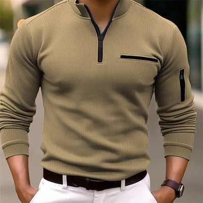 Winston | Long Sleeve Shirt with Zip