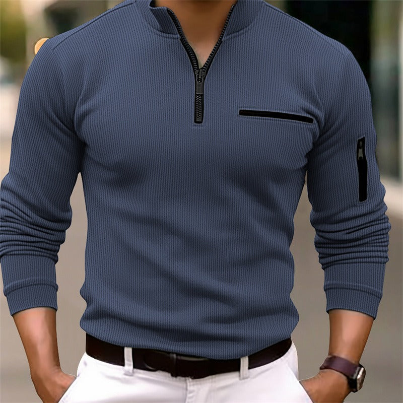 Winston | Long Sleeve Shirt with Zip