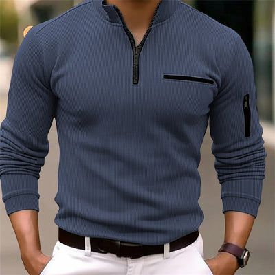 Winston | Long Sleeve Shirt with Zip