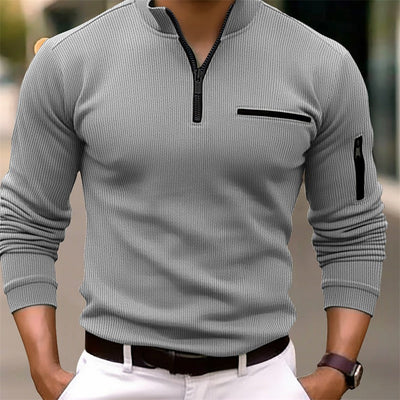 Winston | Long Sleeve Shirt with Zip