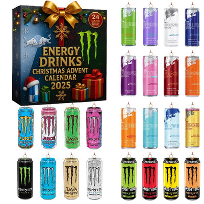 2025 - Advent Calendar with Energy Drinks