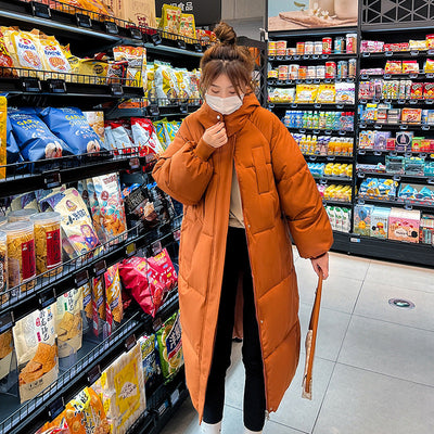 GIGATY™ - Classic Hooded Long Puffer Coat