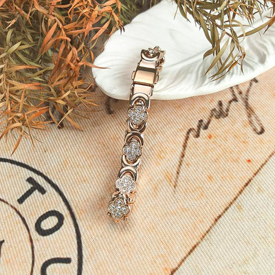 MONIQUE™ - Elegant Magnetic Copper Bangle