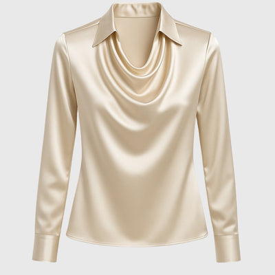 Elsie - Elegant Satin Blouse